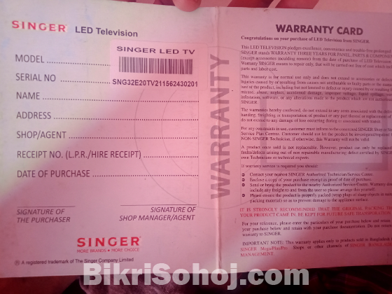 Singer TV